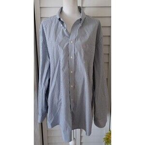 Lauren Ralph Lauren Unisex long sleeve striped button down‎ collared T 19 36/37